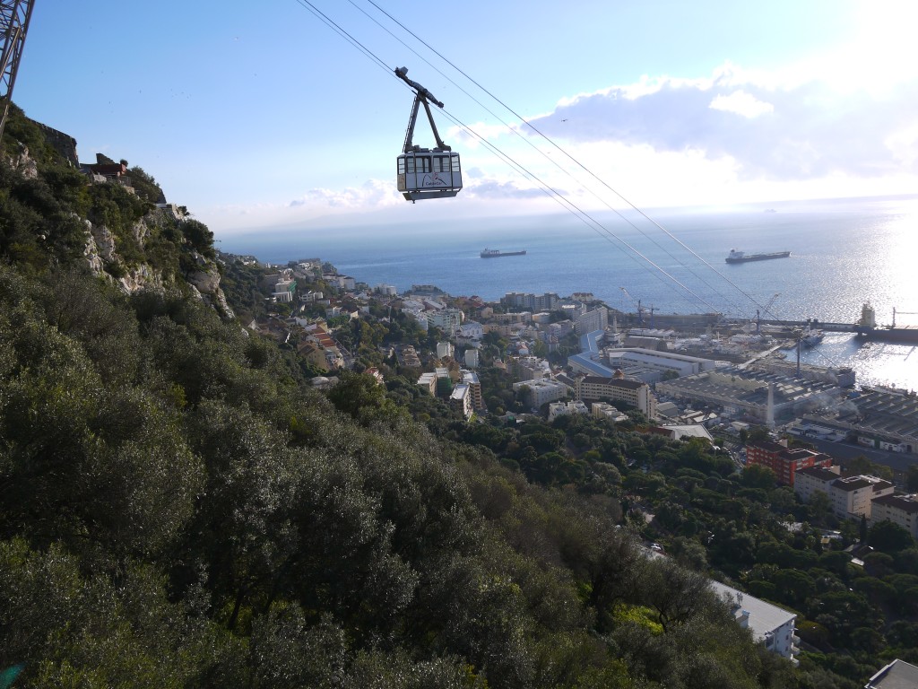 Tram to the top of the Rock of Gibraltar