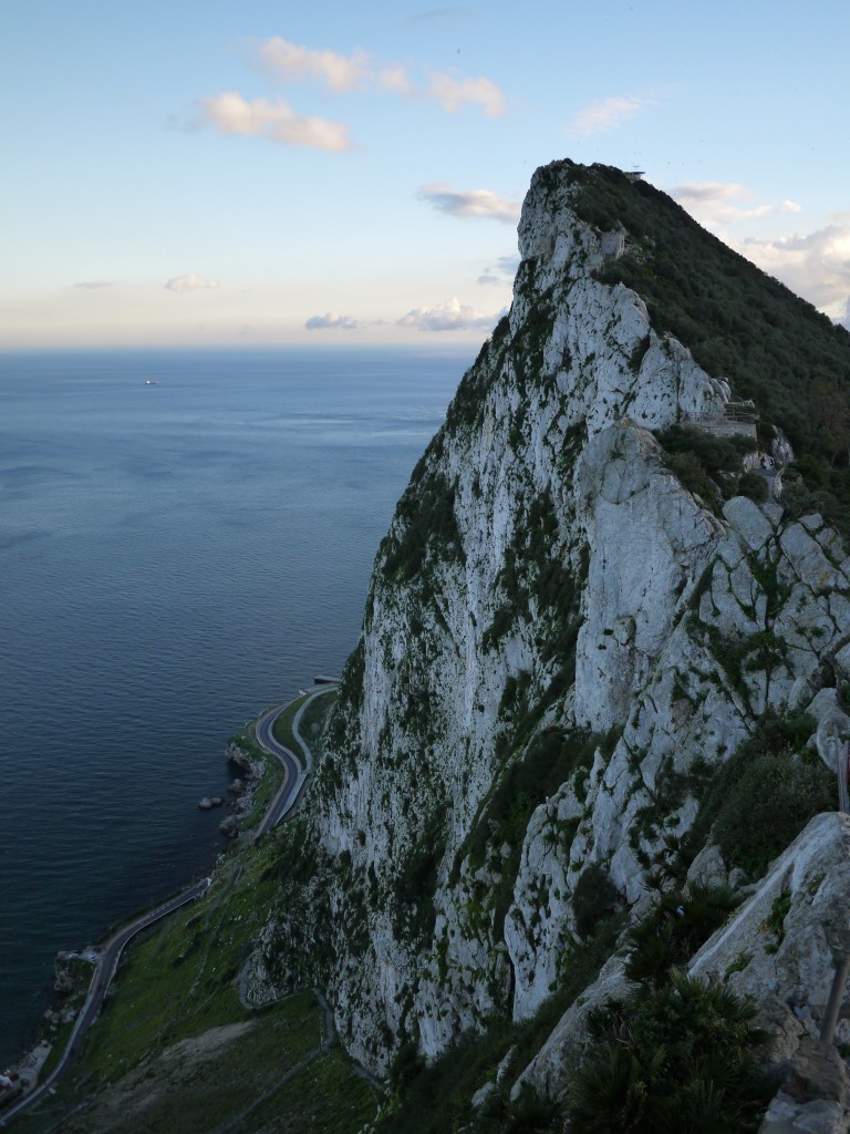 East side view of Rock of Gibraltar