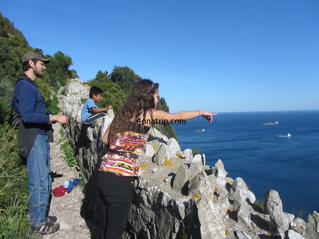 Mediterranean steps, Gibraltar