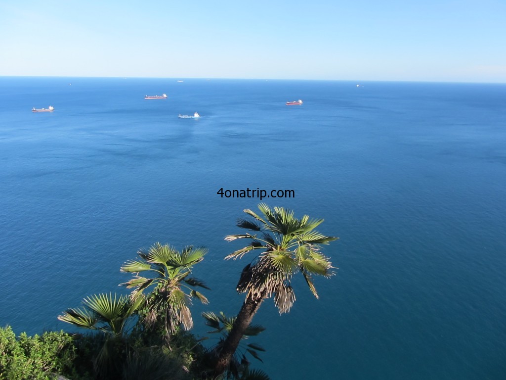 Mediterranean view, Mediterranean steps, Gibraltar