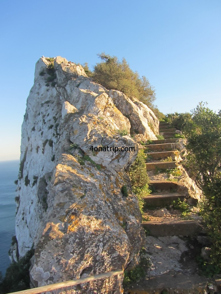 steps, Rock of Gibraltar