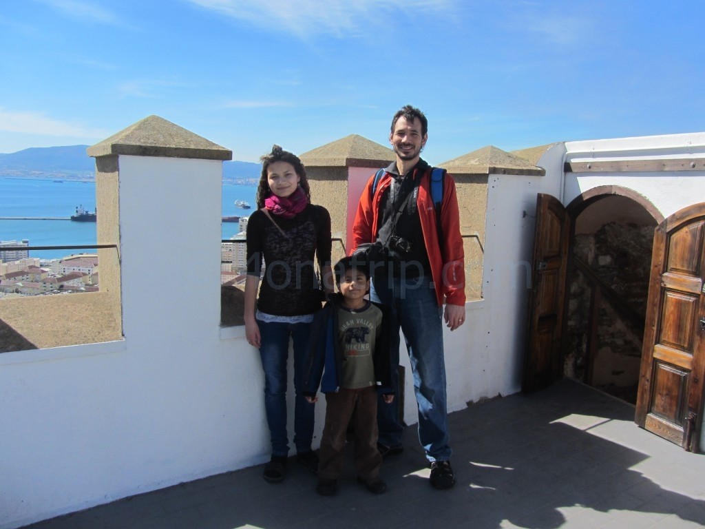 Top of Moorish Castle Gibraltar