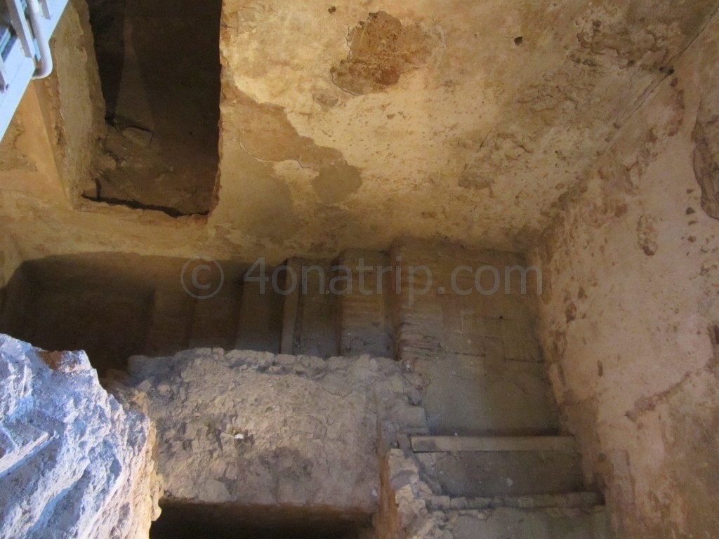 Inside Moorish Castle Gibraltar