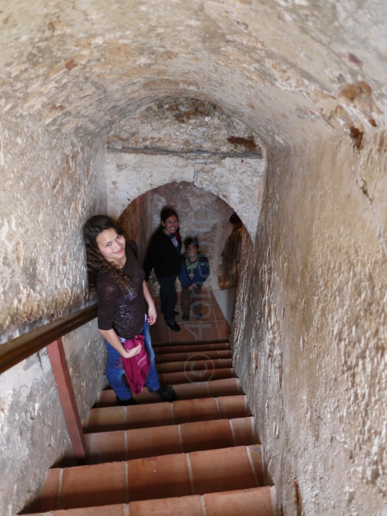 Inside the Moorish Castle Gibraltar