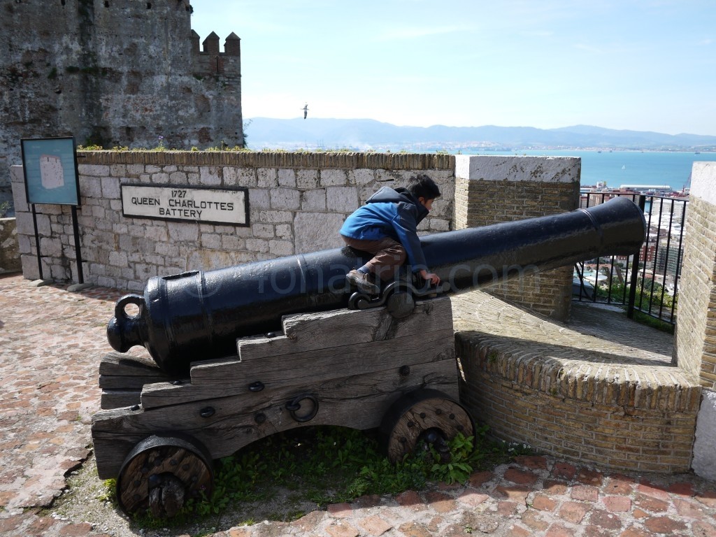 Canon at Moorish Castle Gibraltar