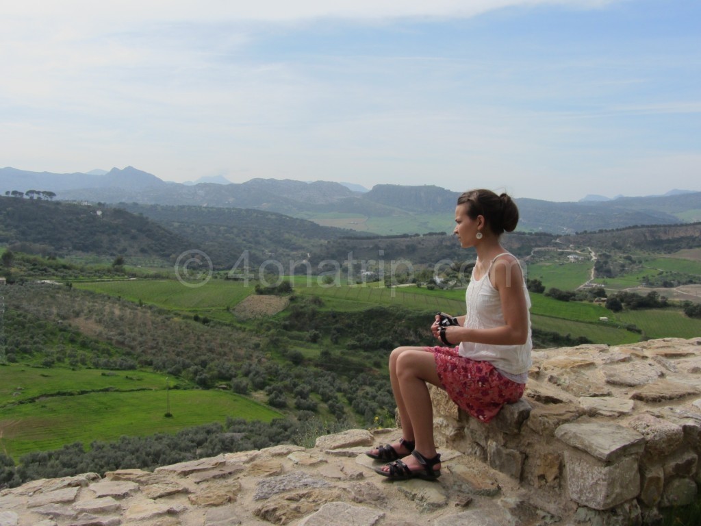 The Bridge and Gorge of Ronda, Spain