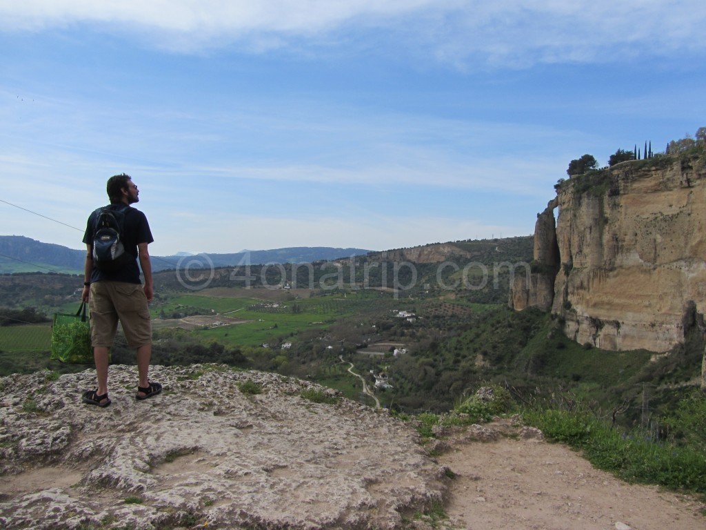 The Bridge and Gorge of Ronda, Spain