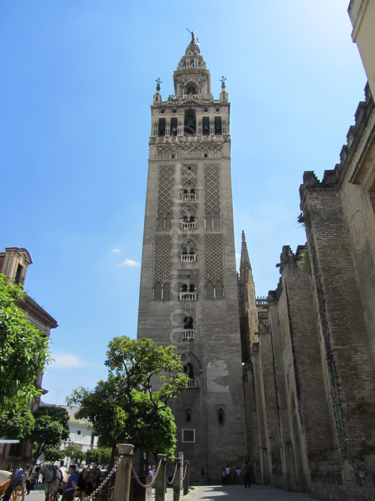 Bell tower Cathedral Seville Spain