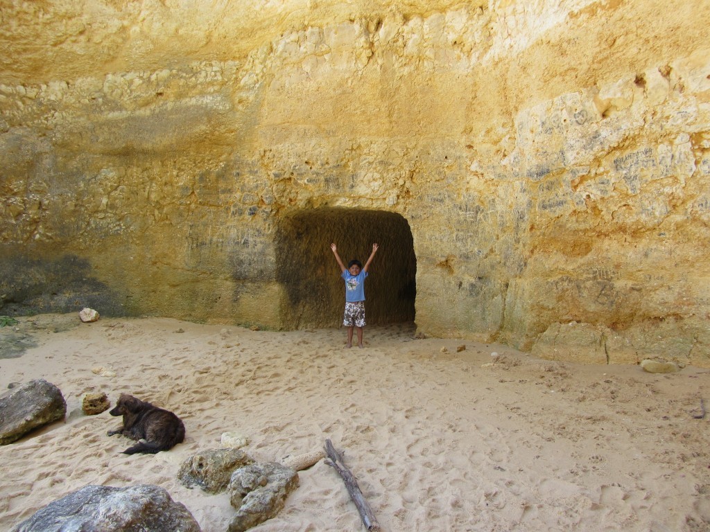 the coast of Lagos Portugal