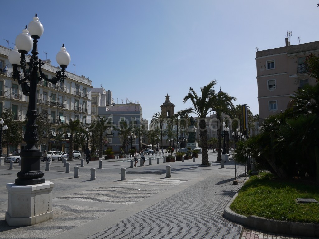 Square in Cadiz, Spain