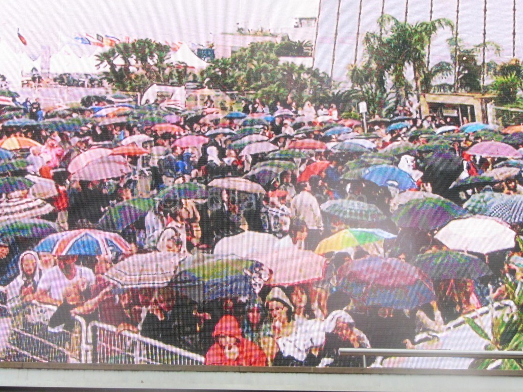 rain at Cannes Film Festival