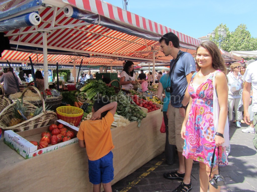 Flower Market in Nice France