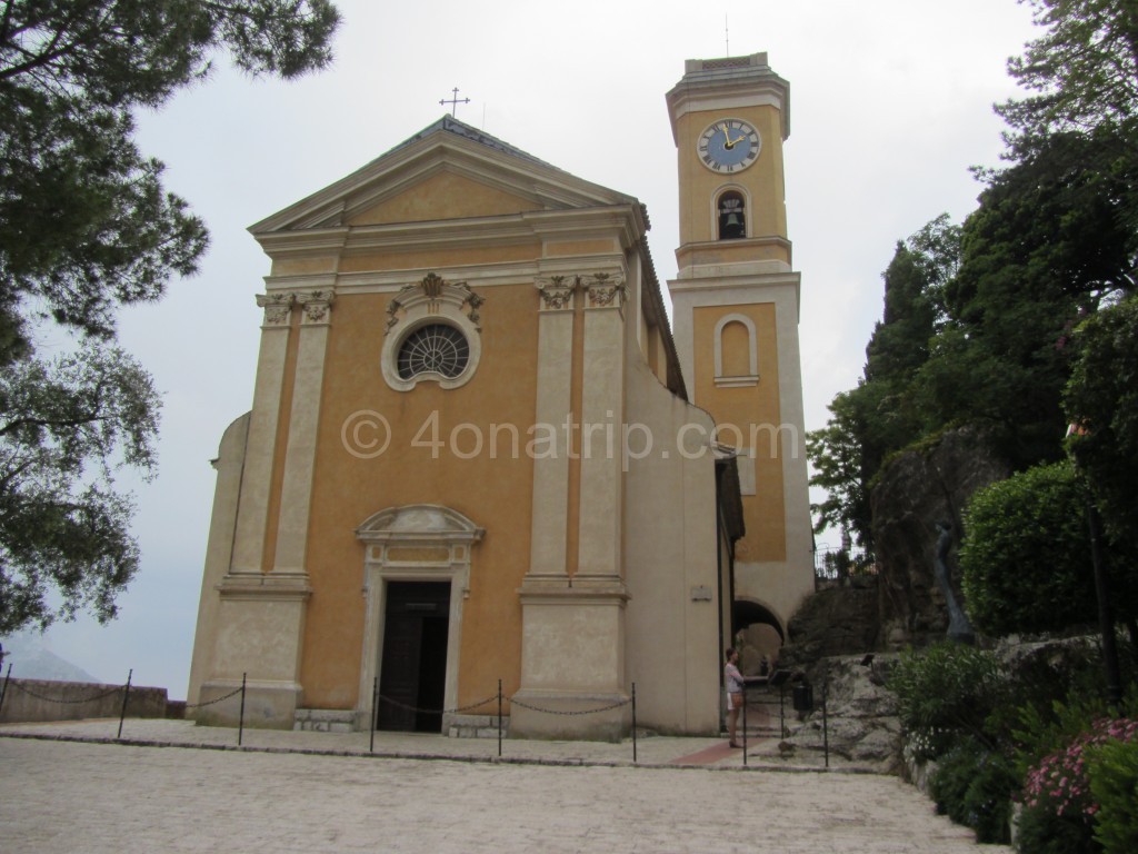 church in Eze Village France