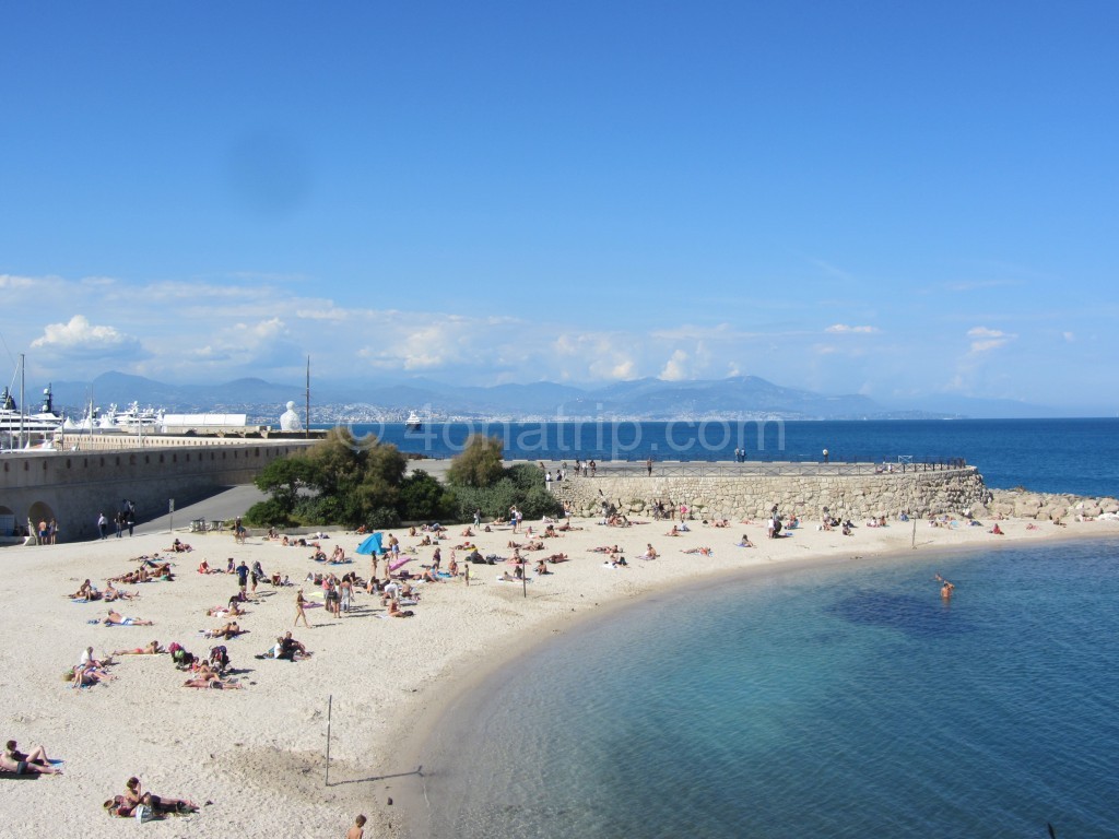 Beach Antibes France