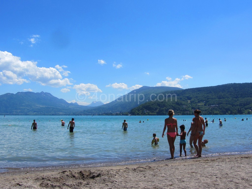 Annecy lake France