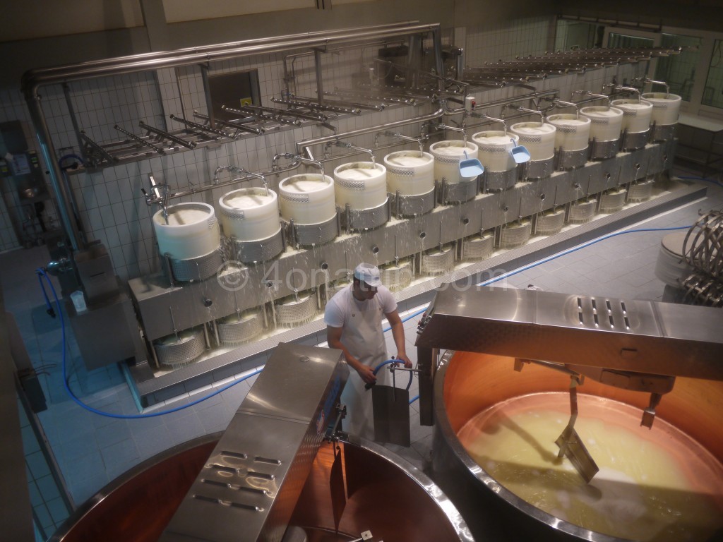 Molds for the curds