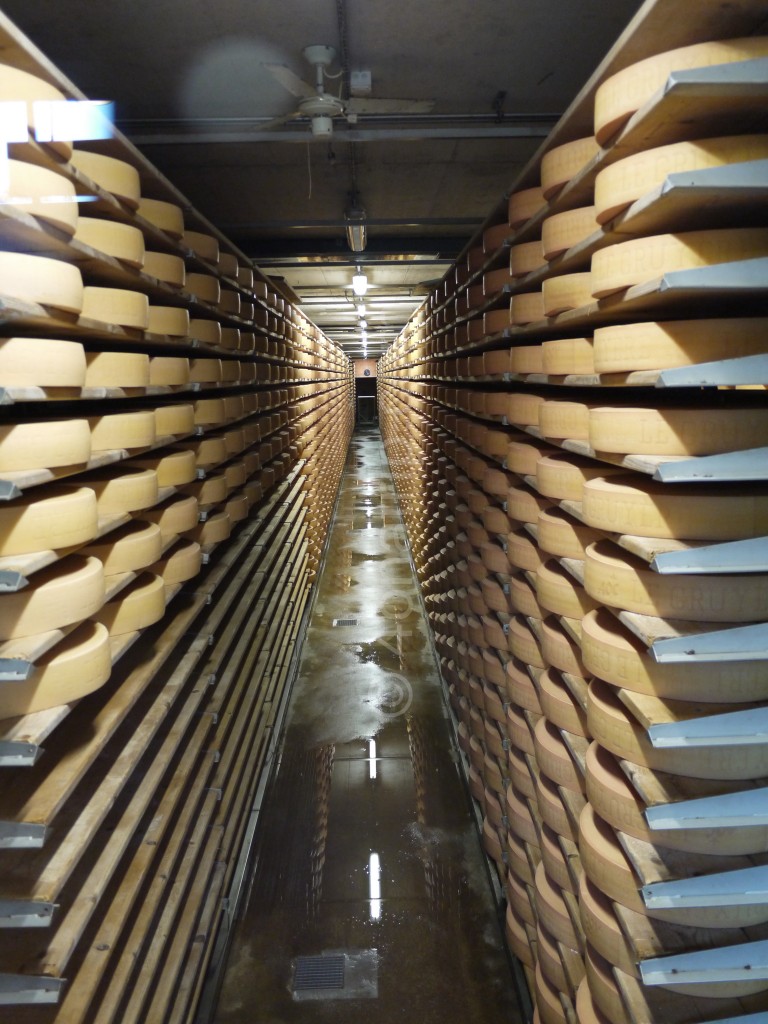 Ripening the Gruyère Cheese