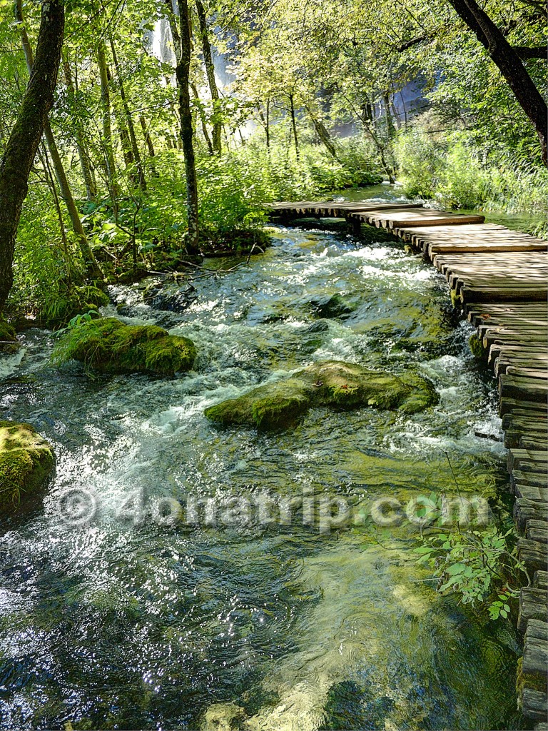 Boardwalk Plitvice National Park Croatia