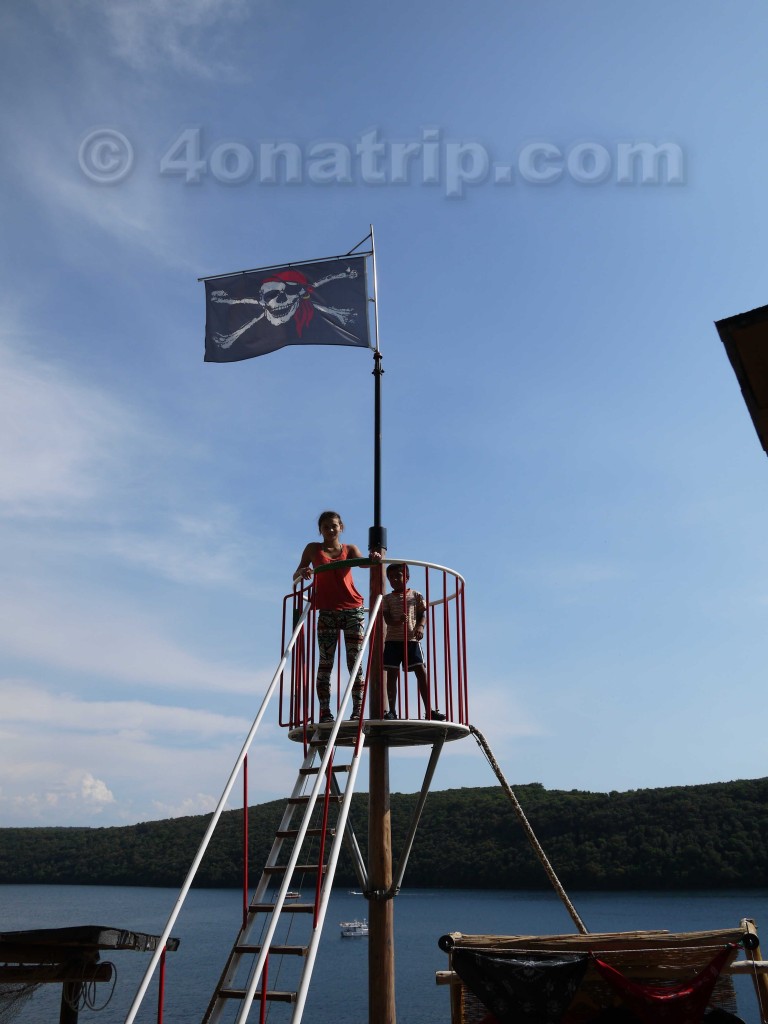 By Pirate's Cave Boat tour Rovinj Croatia