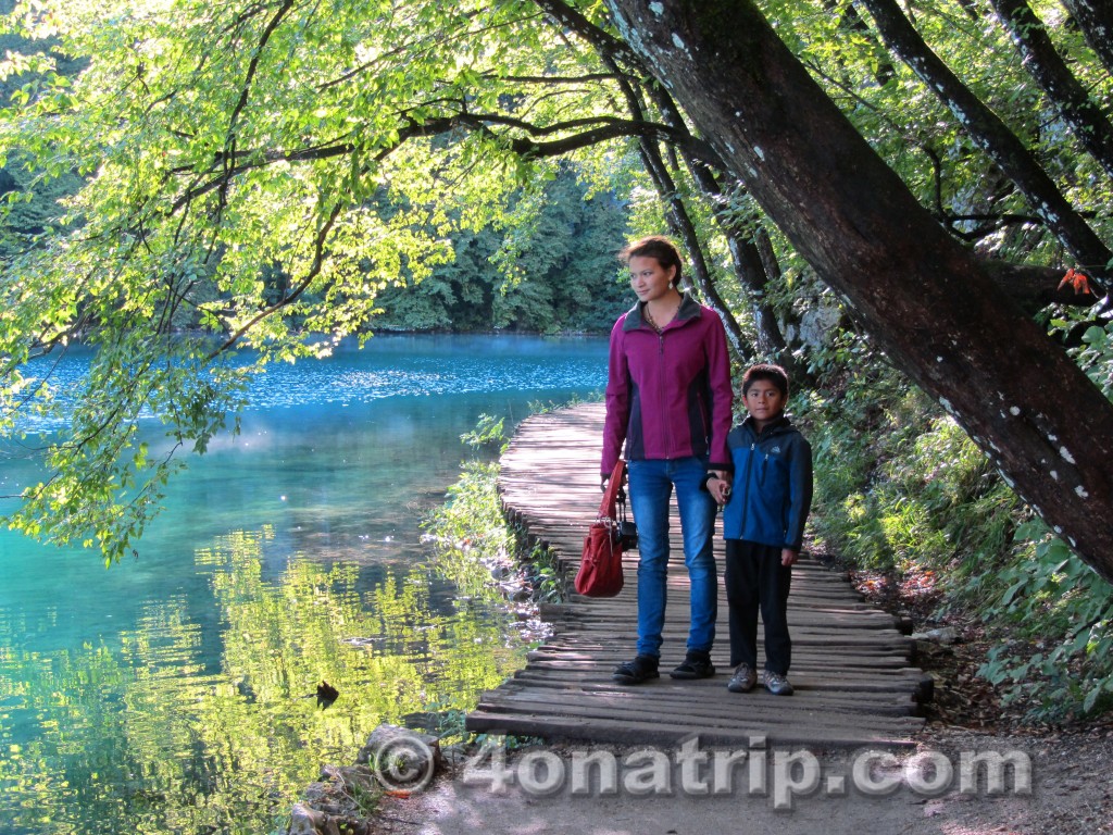 Plitvice boardwalk