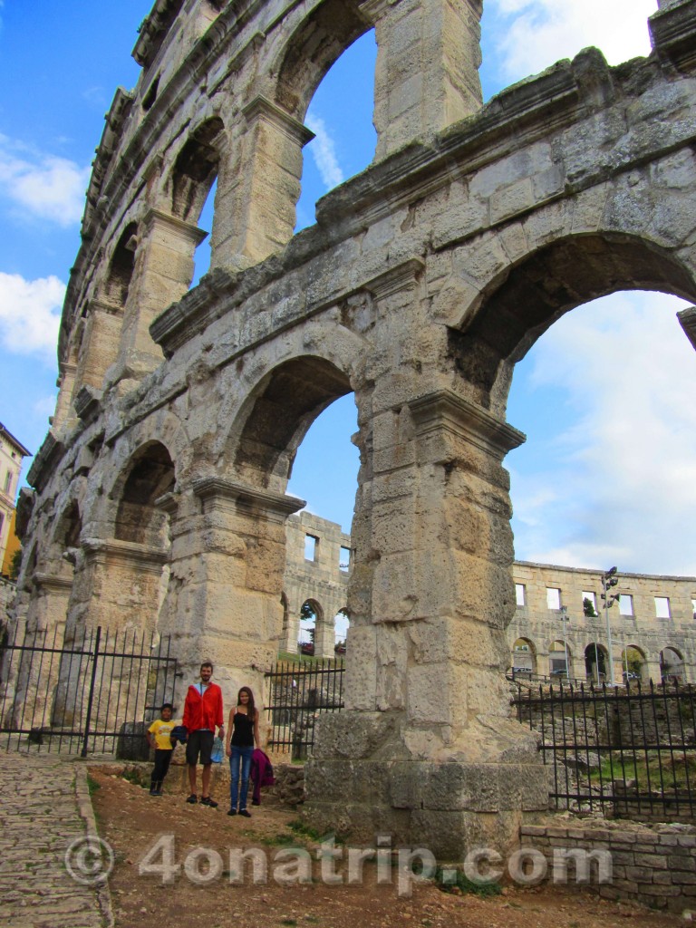 Pula Croatia Roman Amphitheater