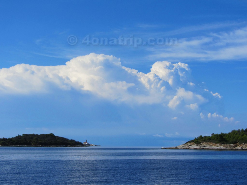 island views from boat