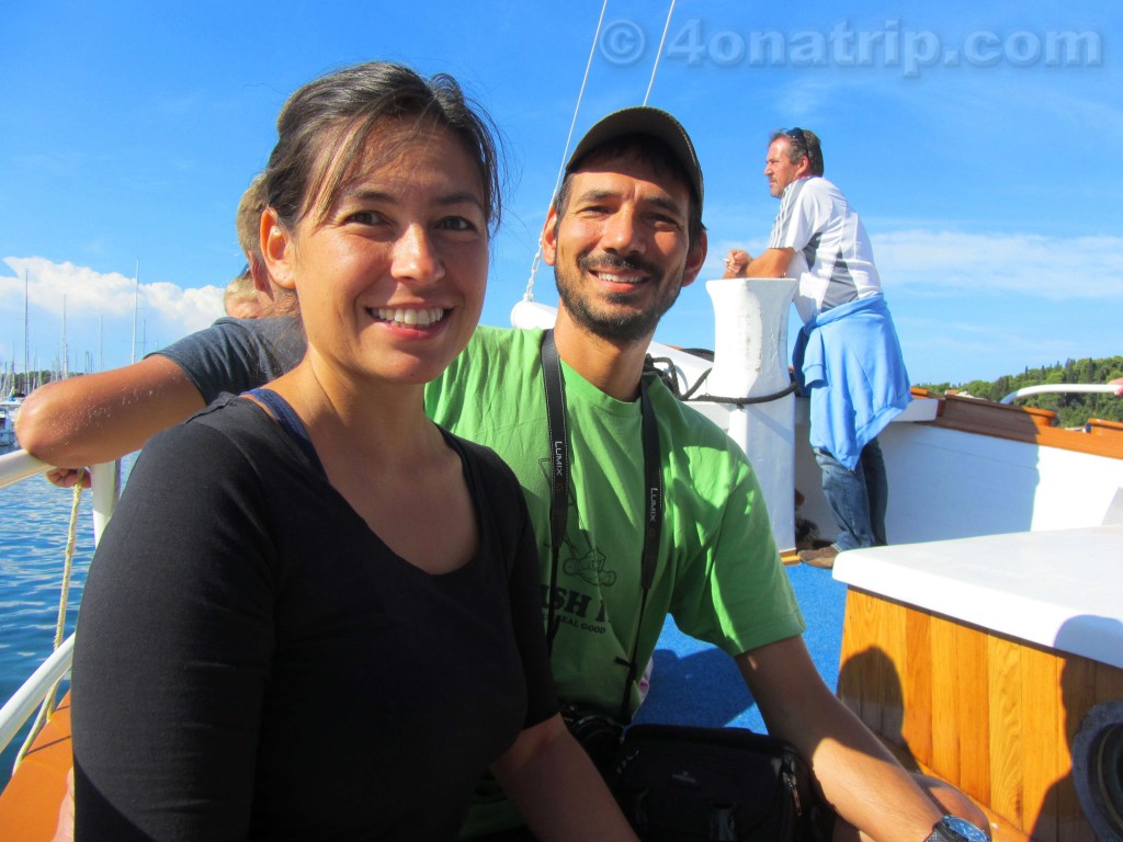 boat tour Rovinj Croatia