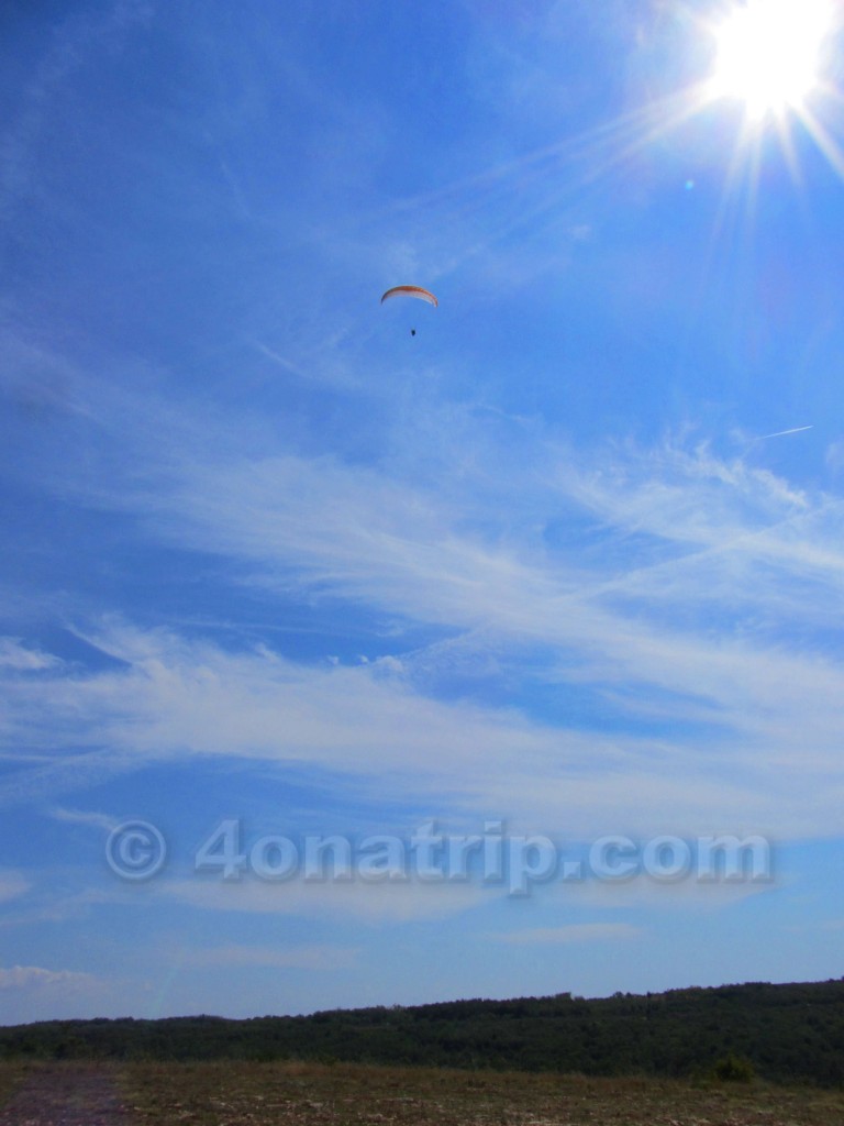 paragliding Istria Croatia