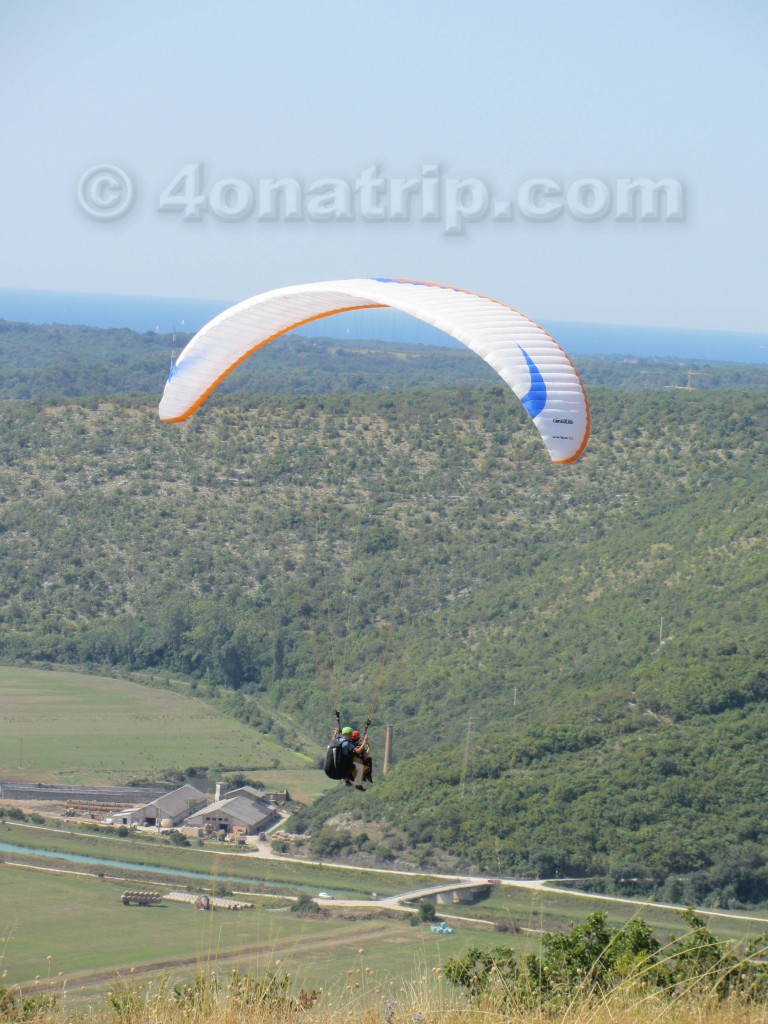 paragliding Motovun