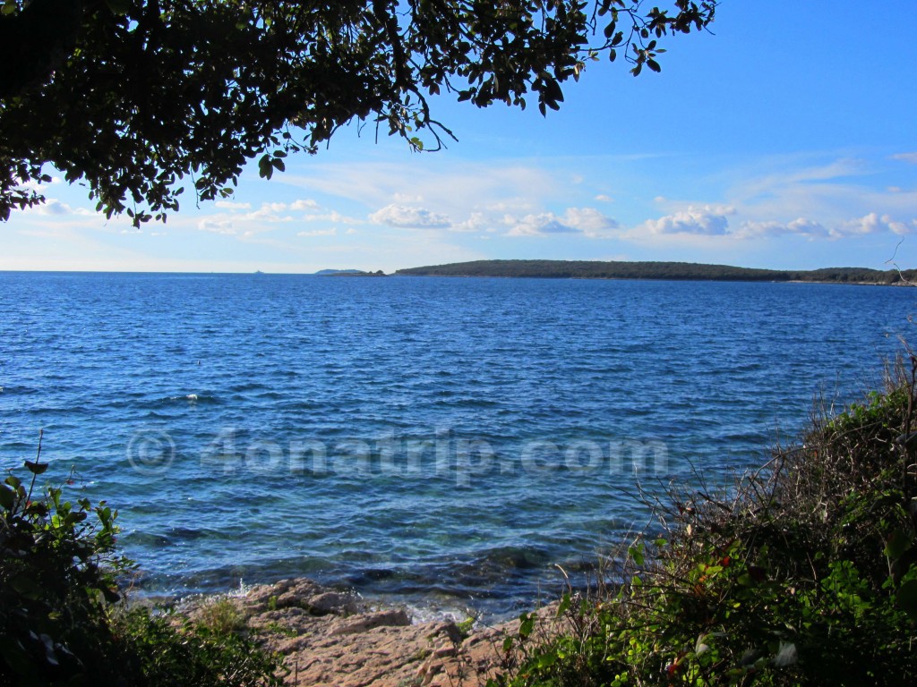 sea view from camping