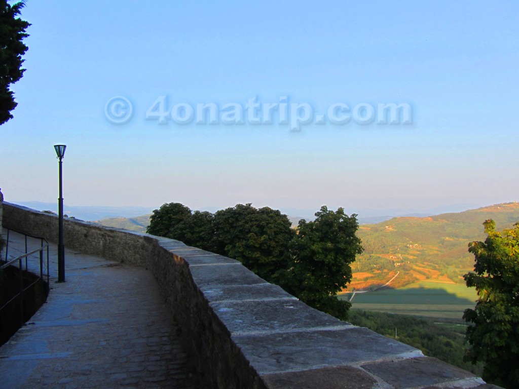 wall of Motovun