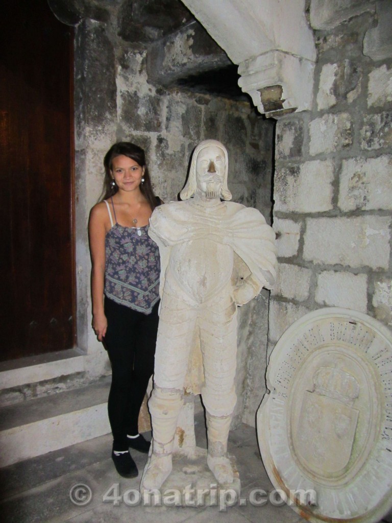 Diocletian Palace statue