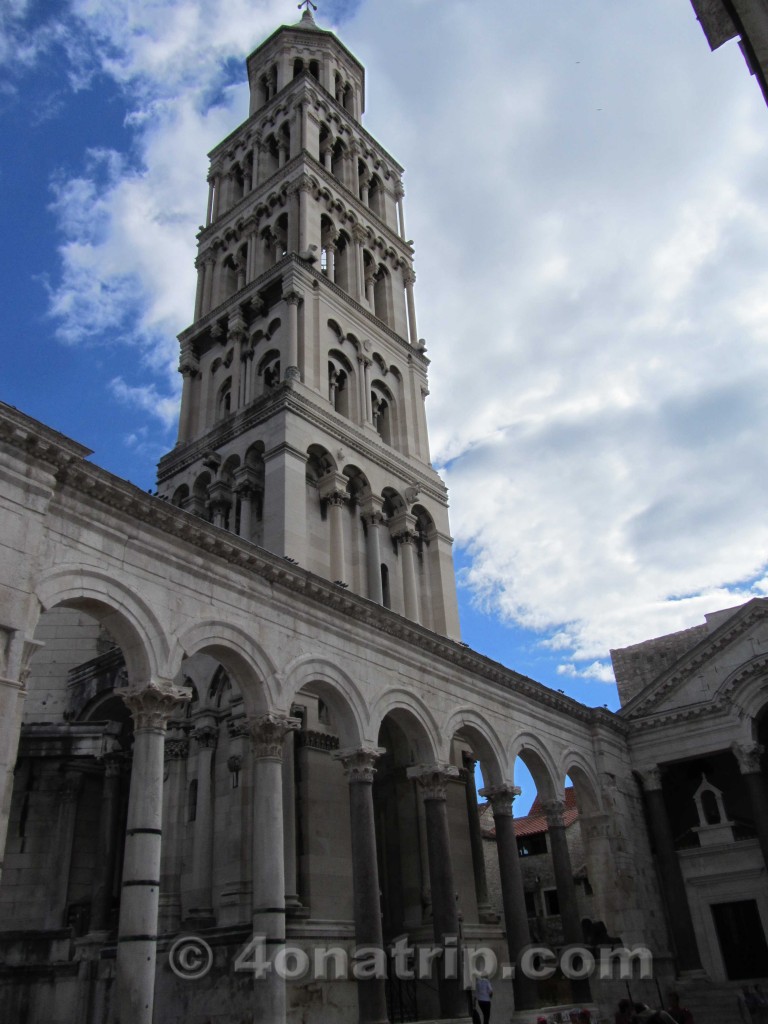 Diocletian palace bell tower