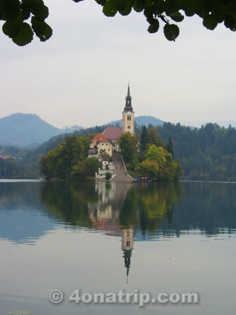 Lake Bled Slovenia reflection