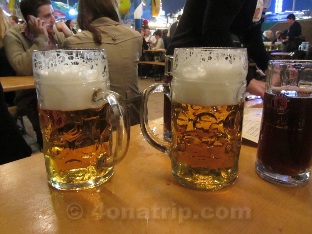 Oktoberfest liter of beer
