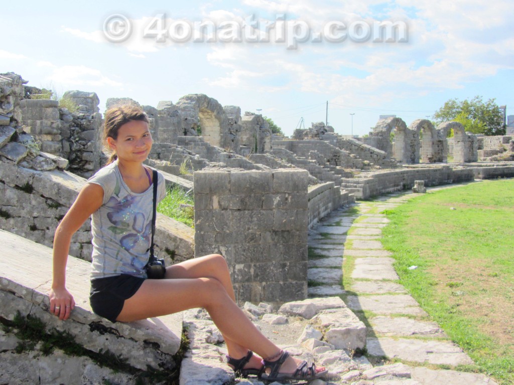 Salona Croatia colleseum Summer