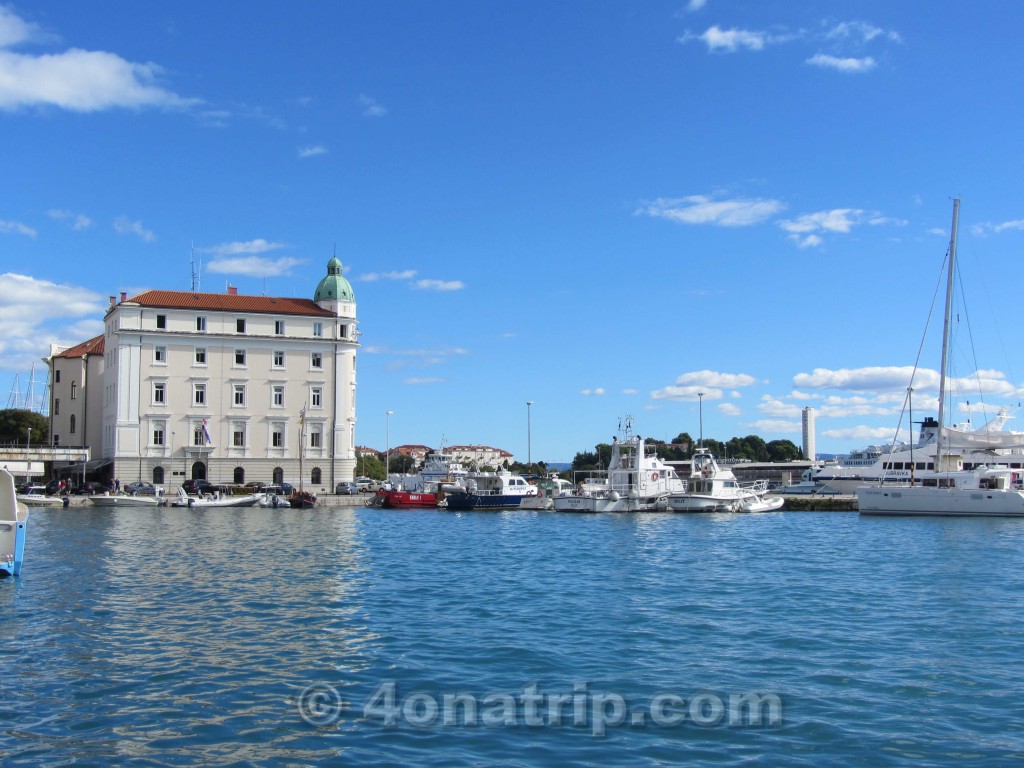 Sea view from Diocletian palace