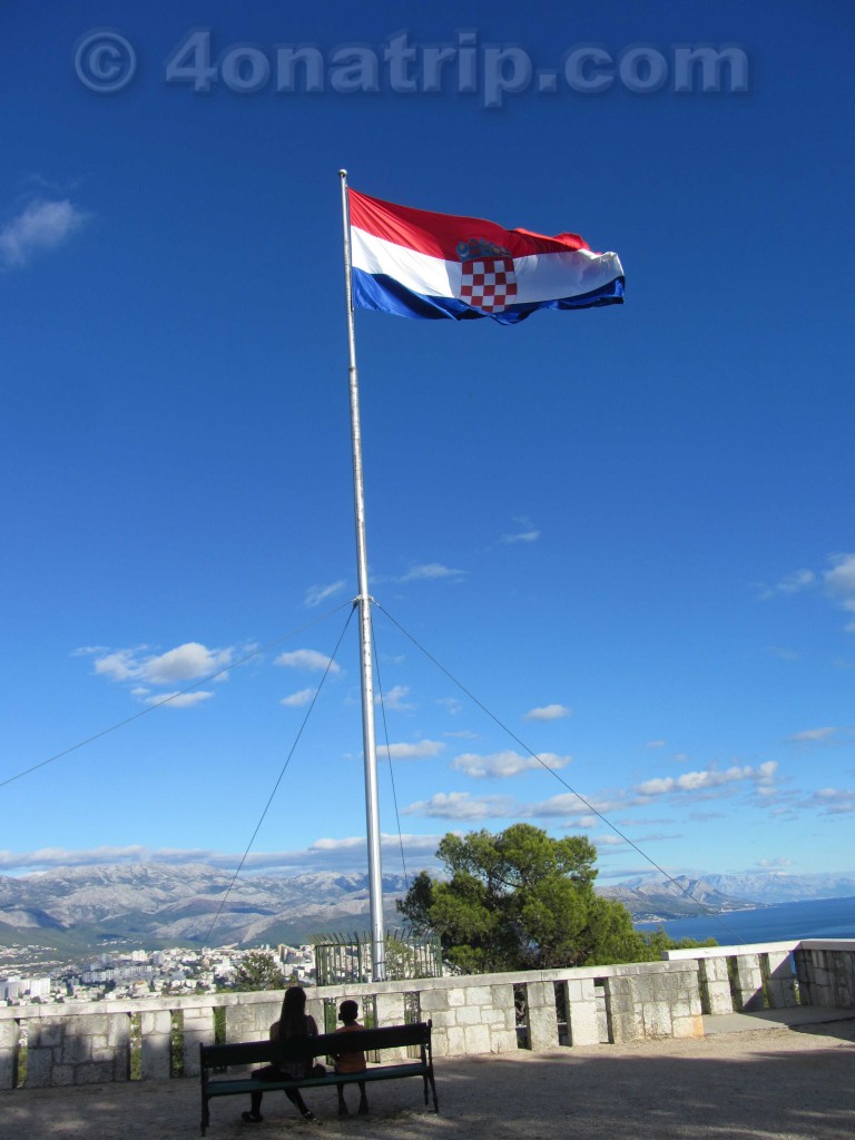 Top of Marjan Split Croatia