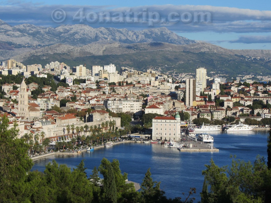 View of Diocletian Palace