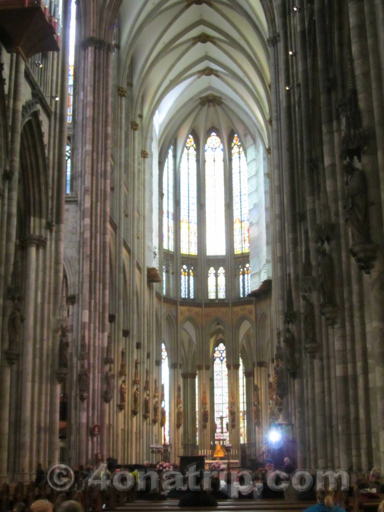 Cologne cathedral inside