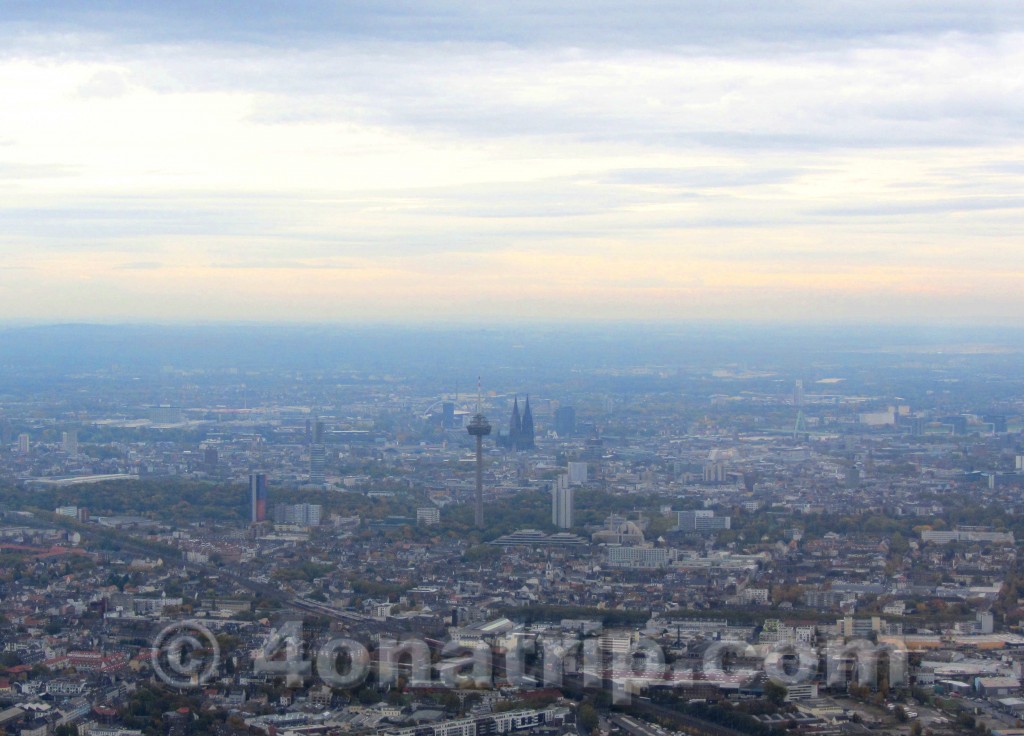 Cologne from the air