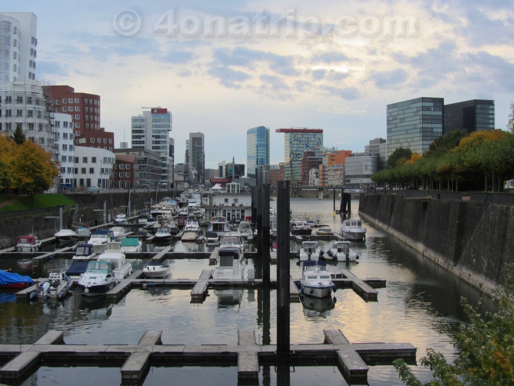 Dusseldorf Germany harbor