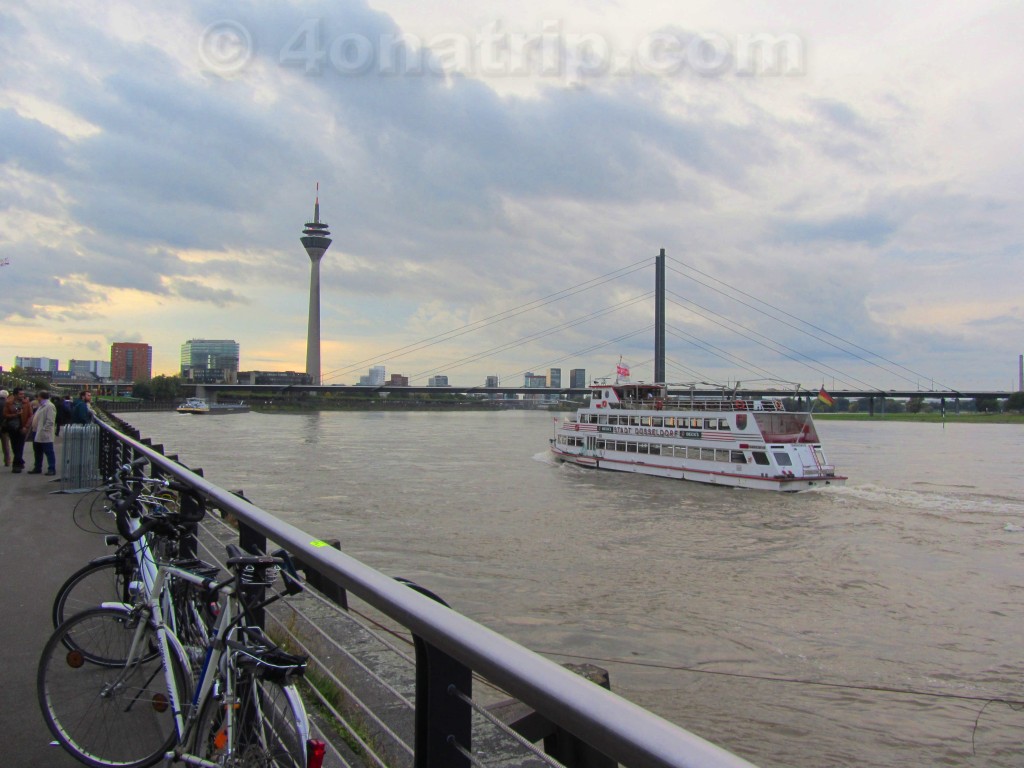 Dusseldorf Germany river view