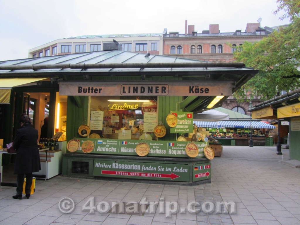 Munich market butter