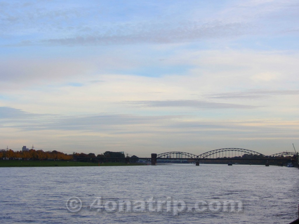 River in Cologne Germany