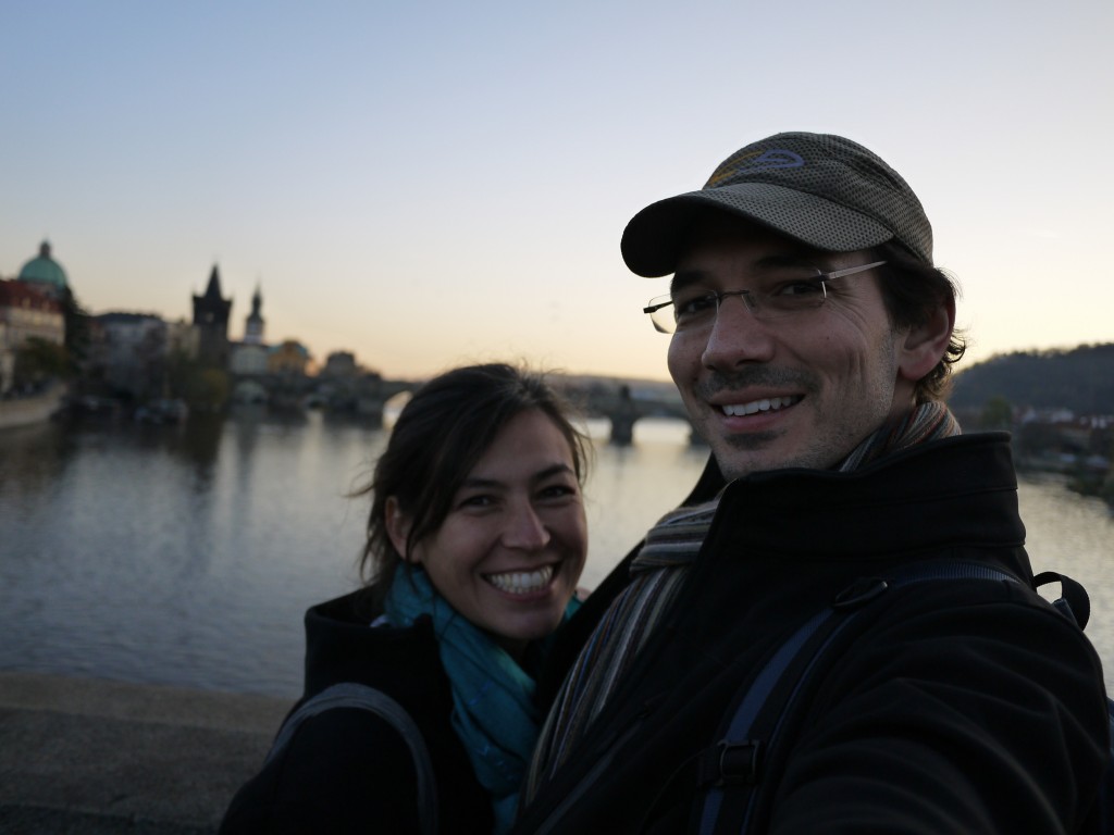 Walking through Prague Czech Republic