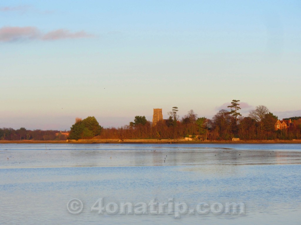 River Alde and church view