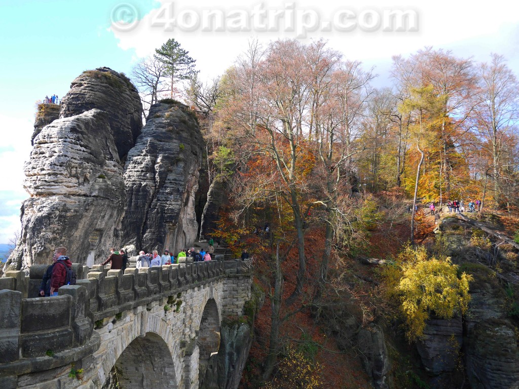 Elbe Sandstone mountains Germany