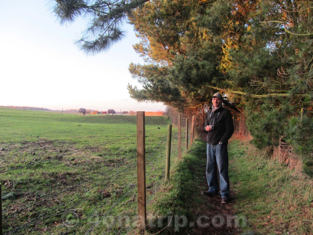 walk along Iken trail, Suffolk, UK