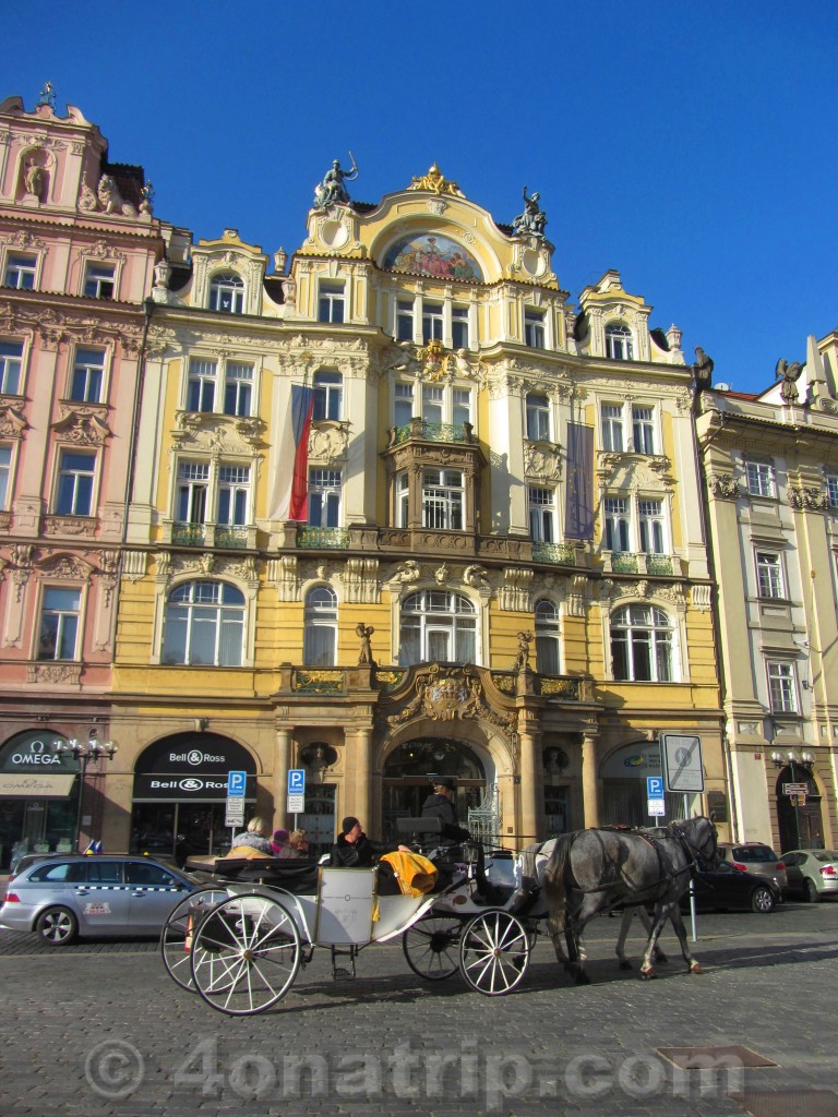 Old Town Square Prague Czech Republic